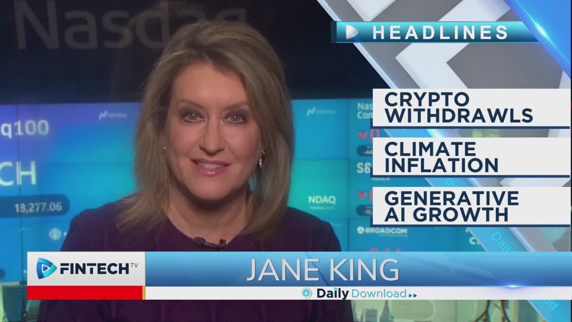 Crypto Withdrawals, Climate Inflation, Generative AI