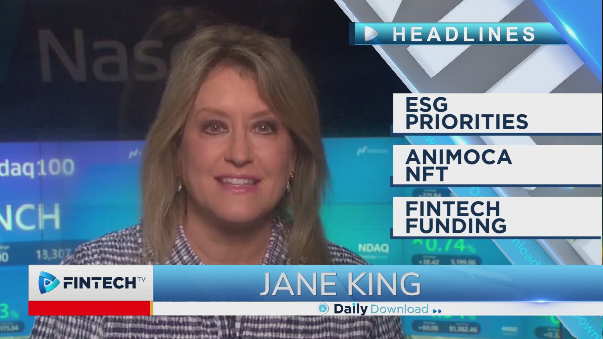 ESG Priorities, Animoca NFT, Fintech Funding