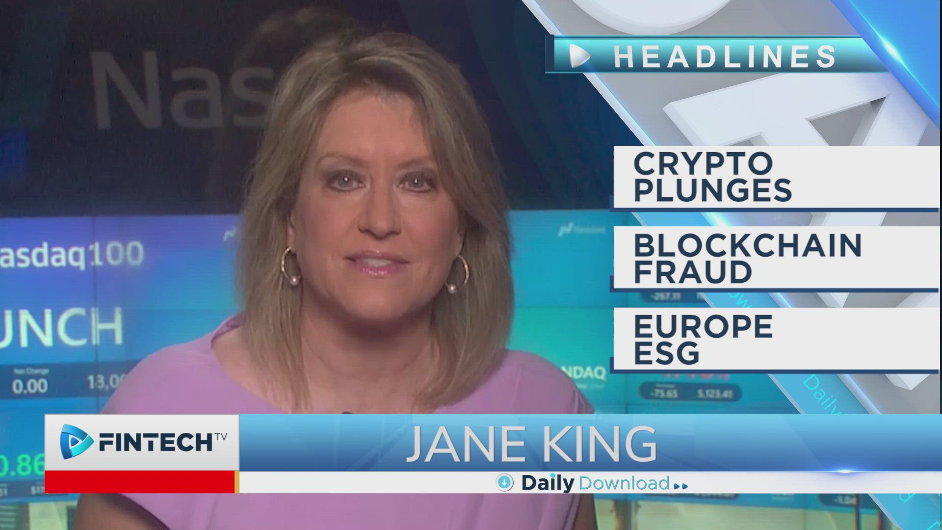 Europe ESG, Blockchain fraud, Crypto plunges