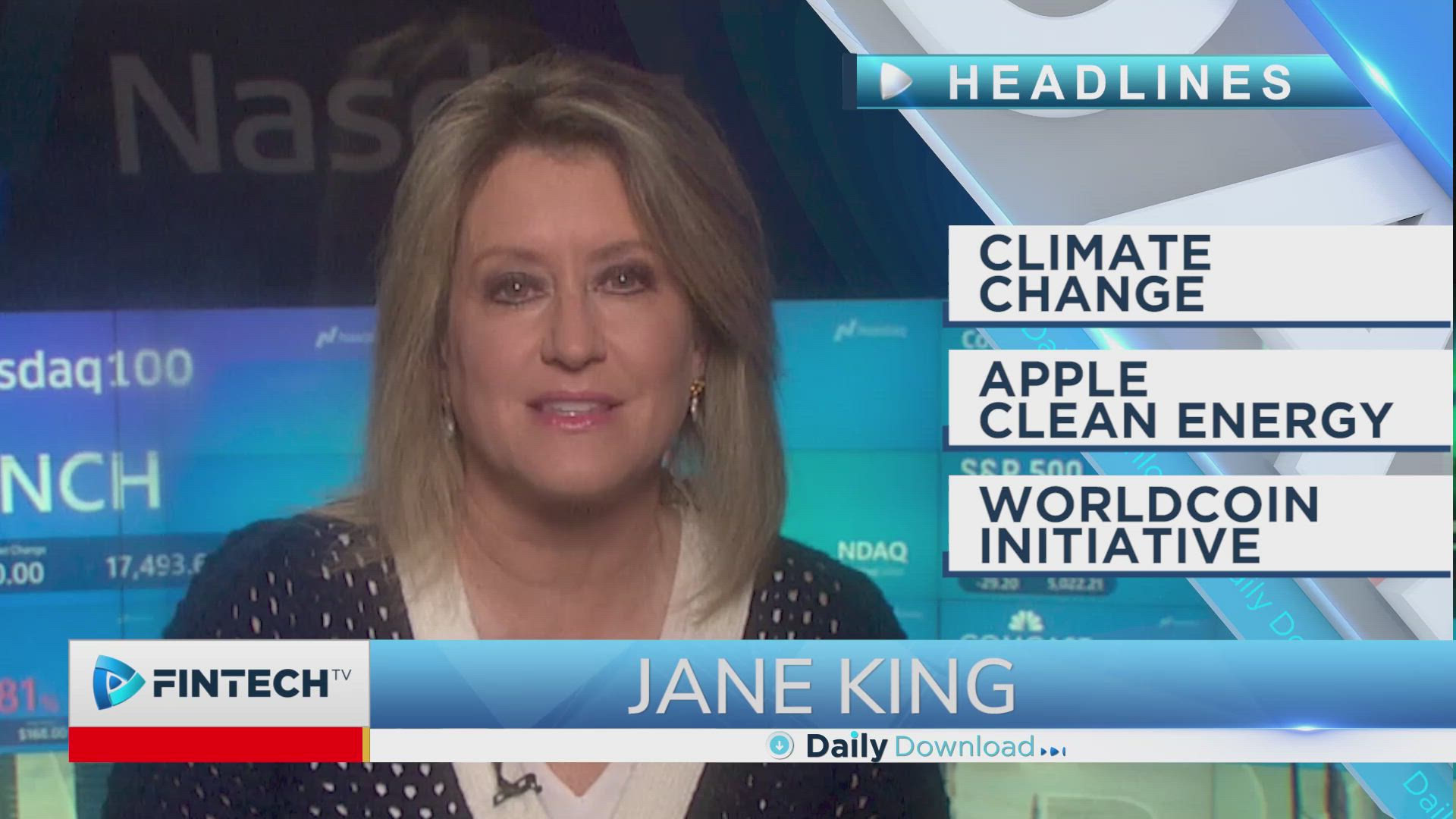 Climate change, Apple clean energy, Worldcoin initiative