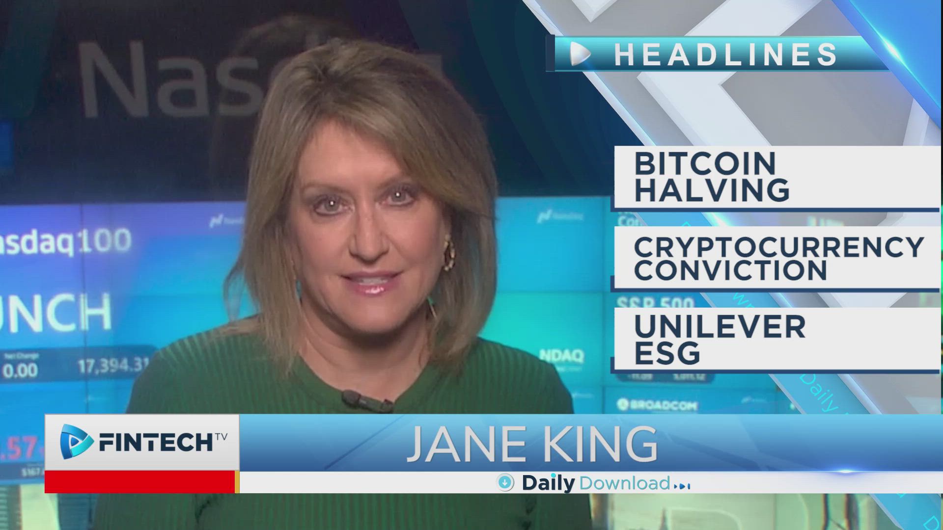 Bitcoin halving, Cryptocurrency conviction, Unilever ESG