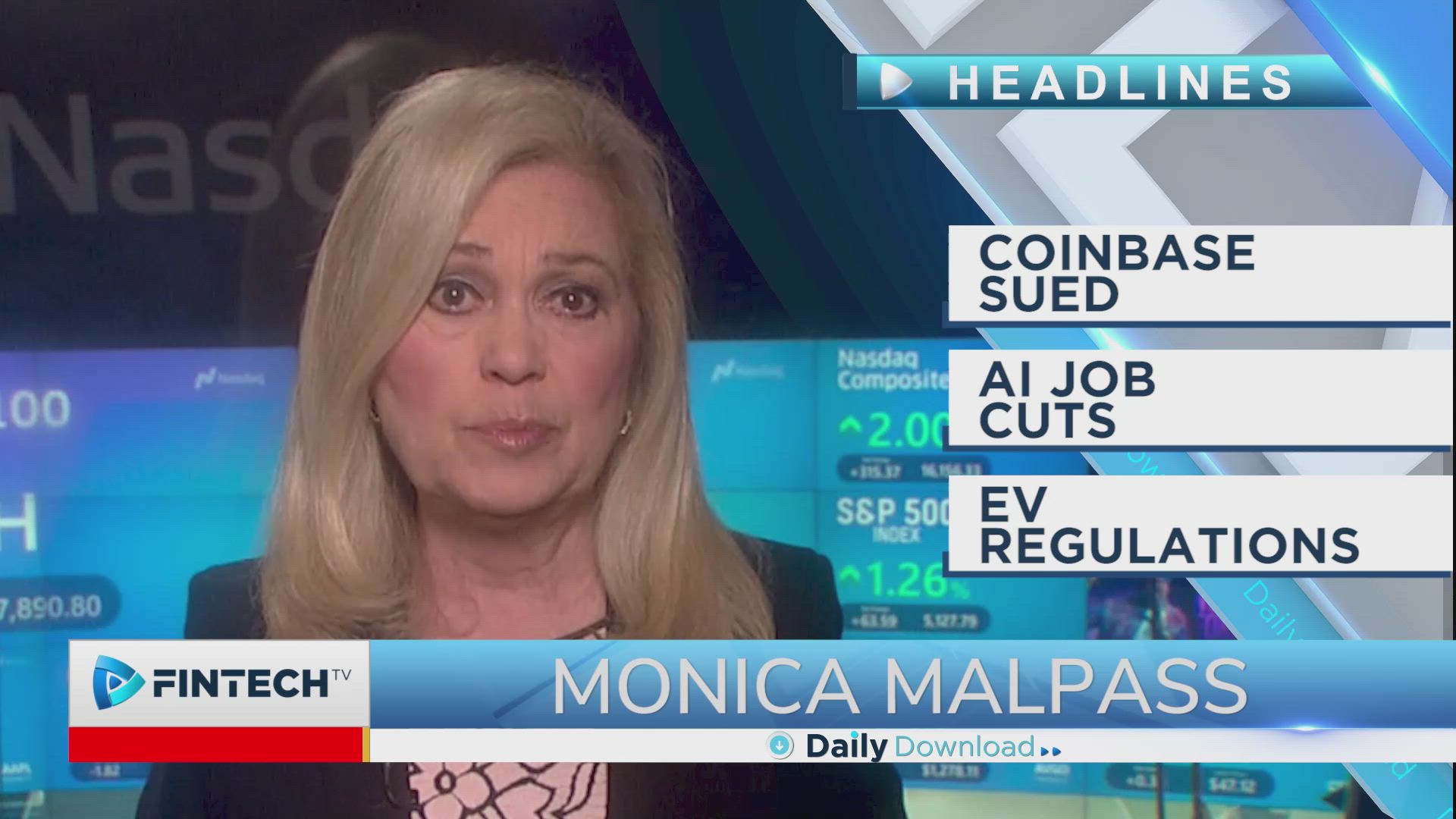 Coinbase sued, AI job cuts, EV regulations