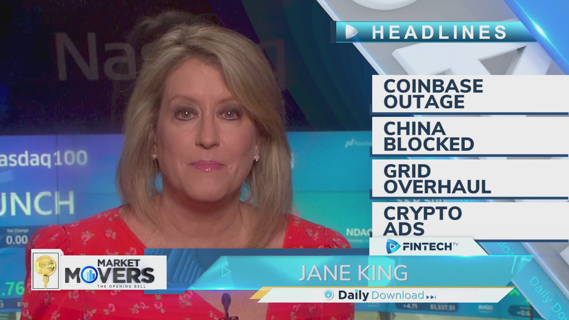 Coinbase outage, China blocked, Grid overhaul, Crypto ads