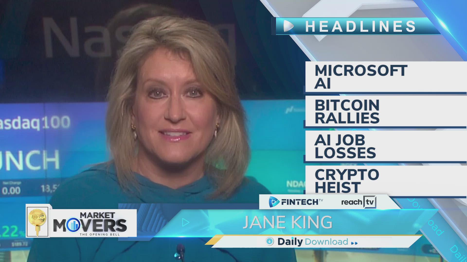 Microsoft AI, Bitcoin rallies, AI job losses, Crypto Heist