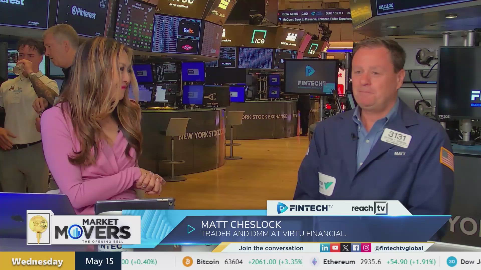 Examining PPI data, current earning season trends, and the status of the retail market with Matt Cheslock, Trader and Designated Market Maker at Virtu Financial