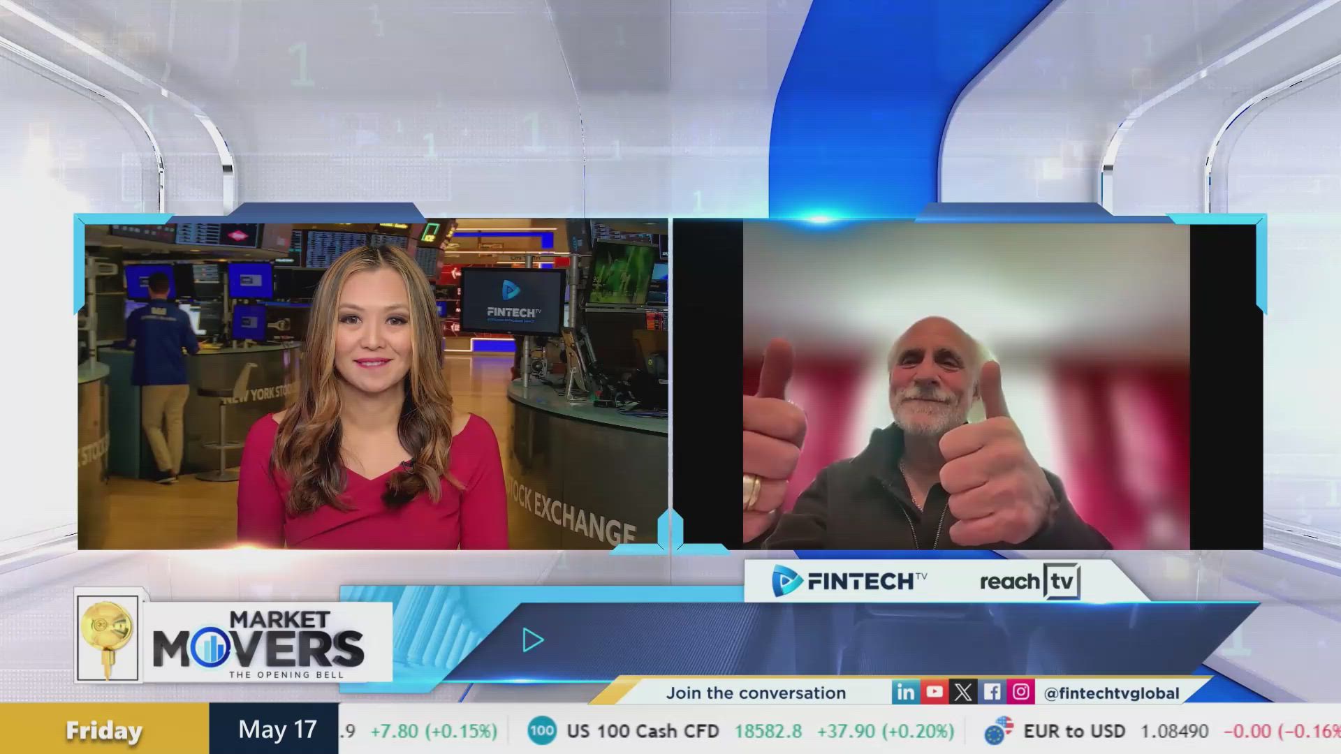 US equity markets & record highs for the Dow Industrial, S&P 500, and NASDAQ with Peter Tuchman, Senior Floor Trader at Trade-Mas.