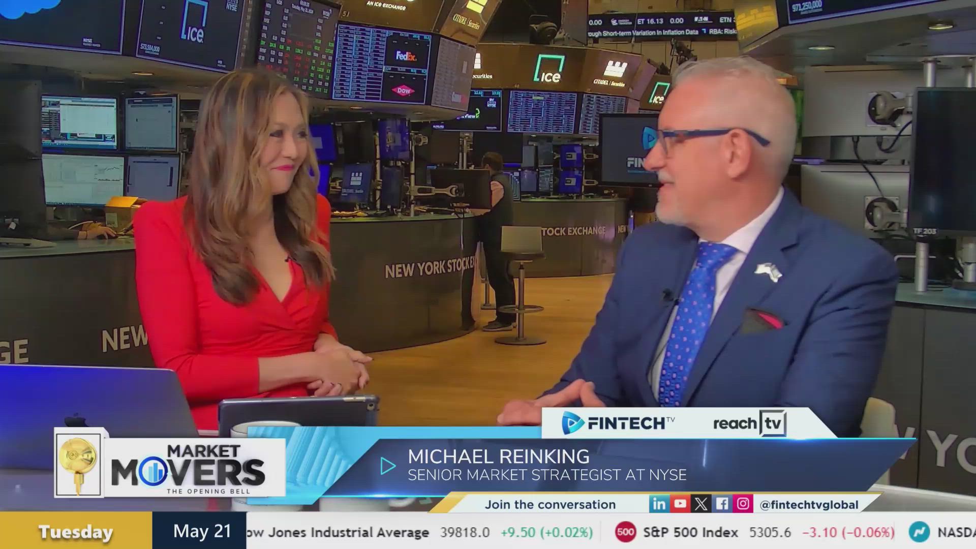 Forecasting upcoming market data with Michael Reinking, Senior Market Strategist at NYSE