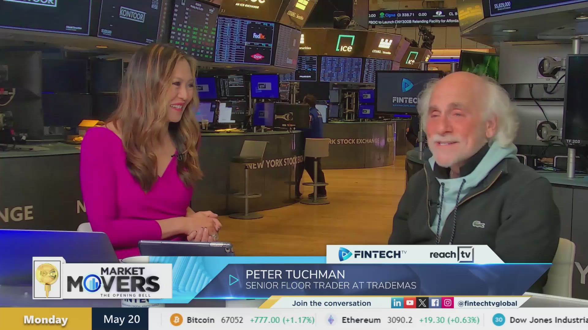 Recapping the first half of 2024 with Peter Tuchman, Senior Floor Trader at TradeMas