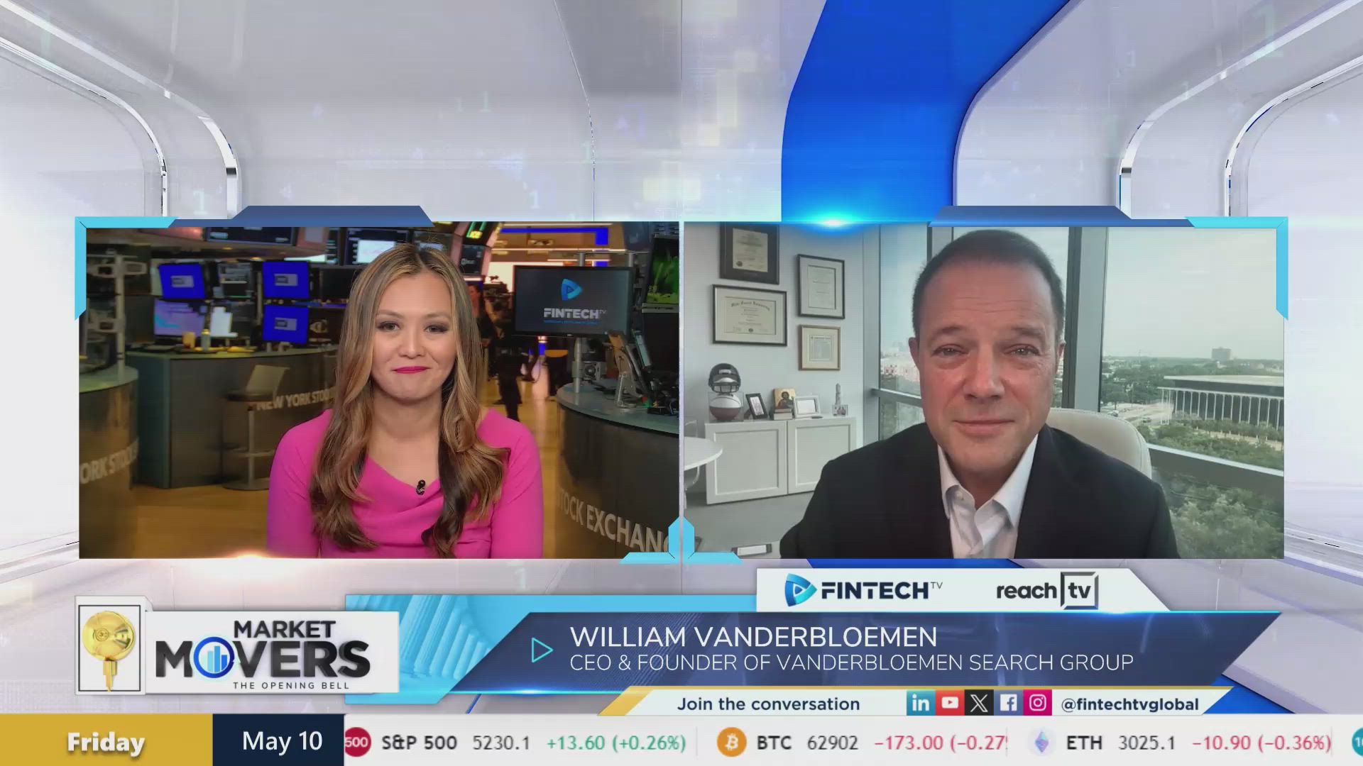 The impact of AI on the workforce, future education, and the reality of artificial intelligence with William Vanderbloemen, CEO and Founder of Vanderbloemen Search Group