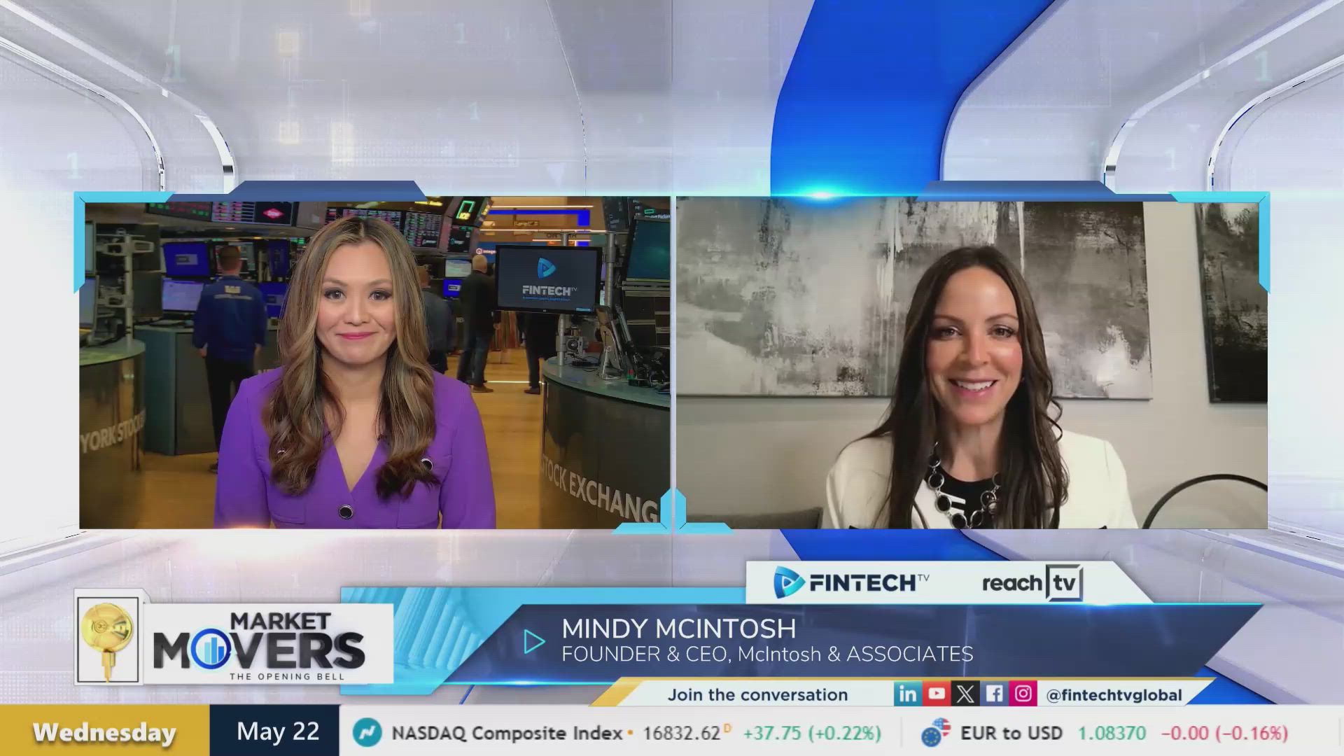 Steady job market and easing inflation with Mindy McIntosh, Founder and CEO of McIntosh Associates