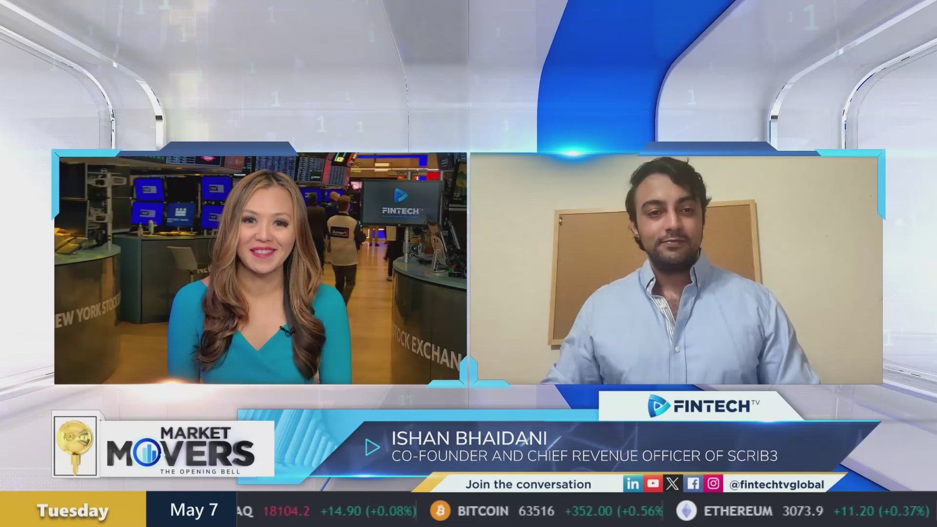 Crypto market trends with Ishan Bhaidani, Co-Founder and Chief Revenue Officer at Scrib3