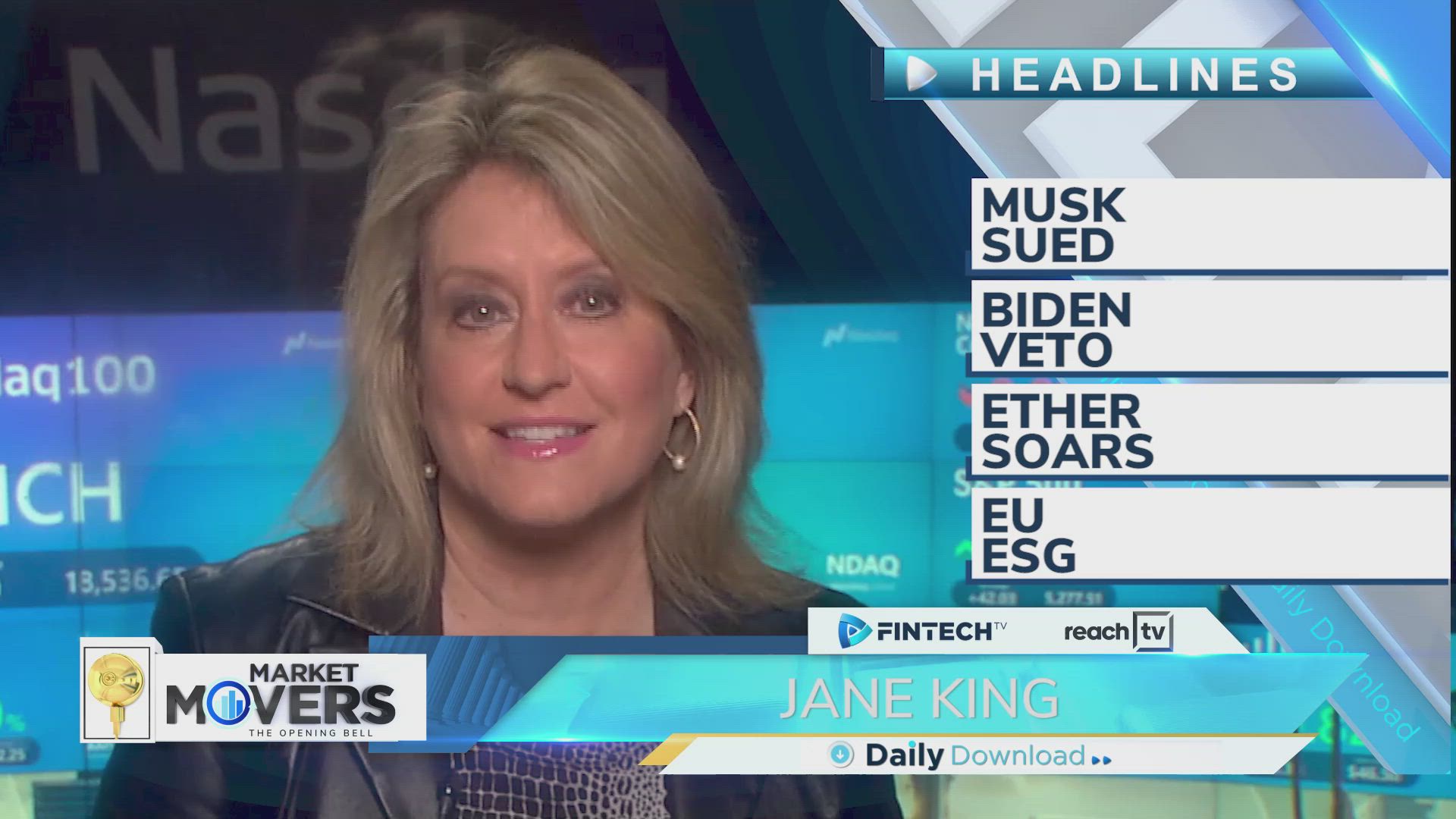 Musk sued, Biden veto, Ether soars, EU ESG