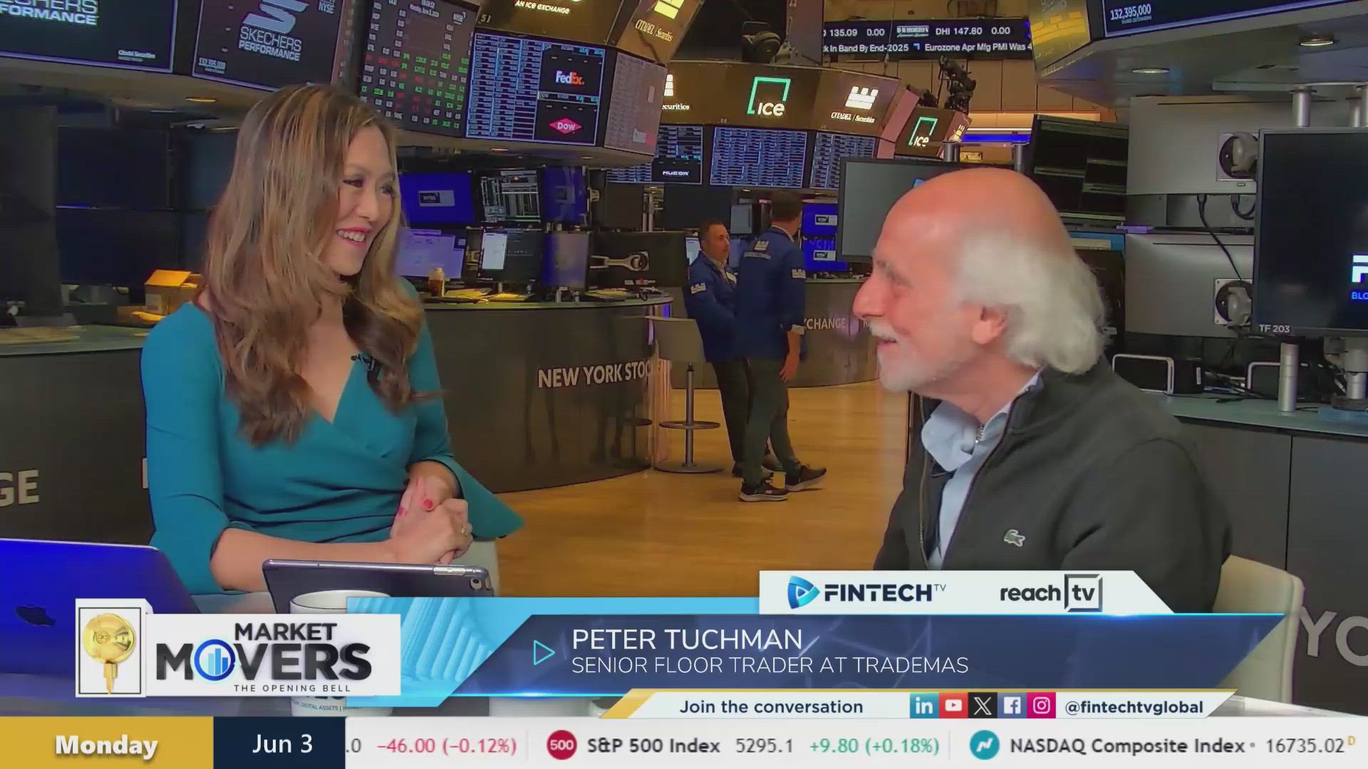 GME and potential interest rate cuts with Peter Tuchman, Senior Floor Trader at TradeMas