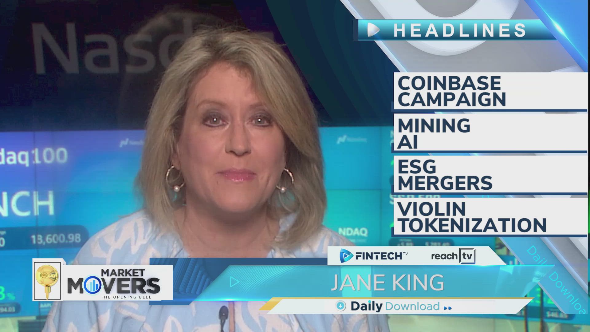 Coinbase compaign, Mining AI, ESG mergers, Violin tokenization