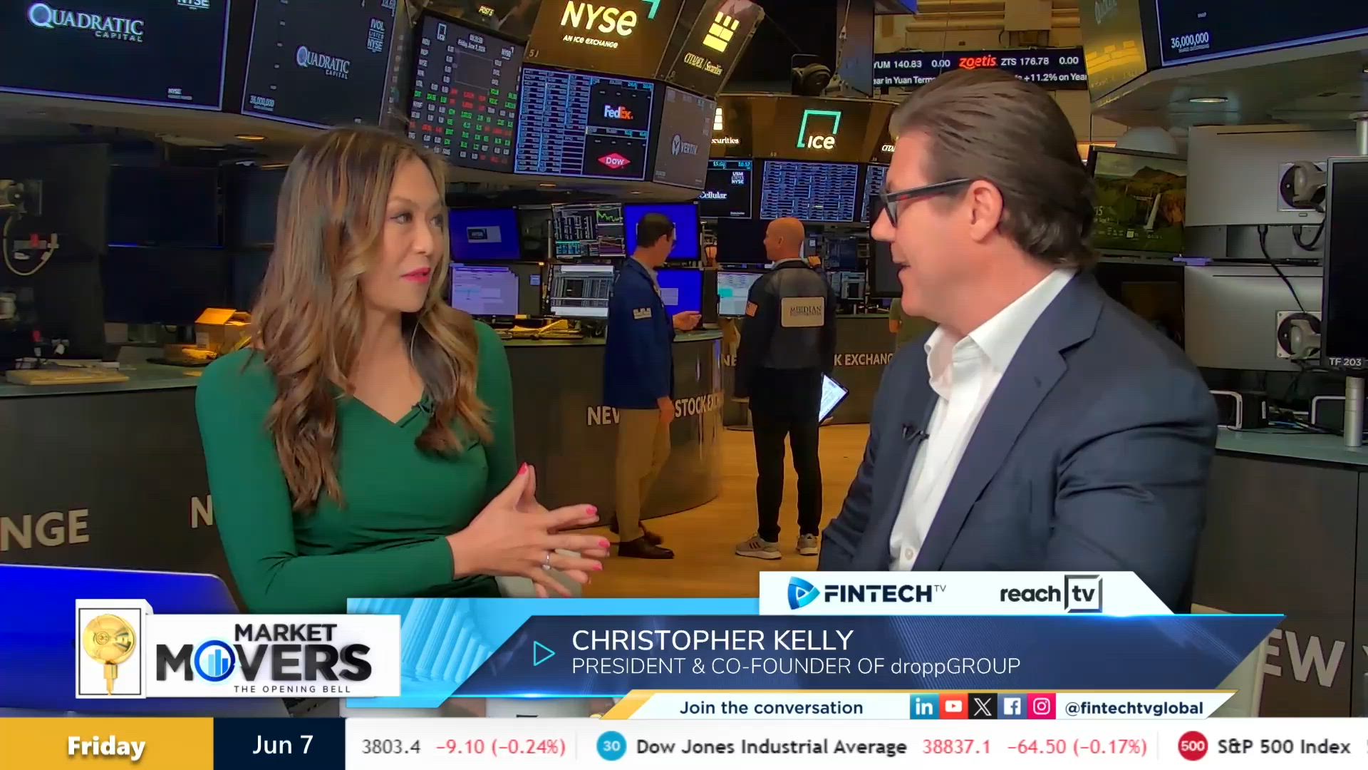 The integration of AI and blockchain technologies with Christopher Kelly, President and Co-Founder of droppGROUP