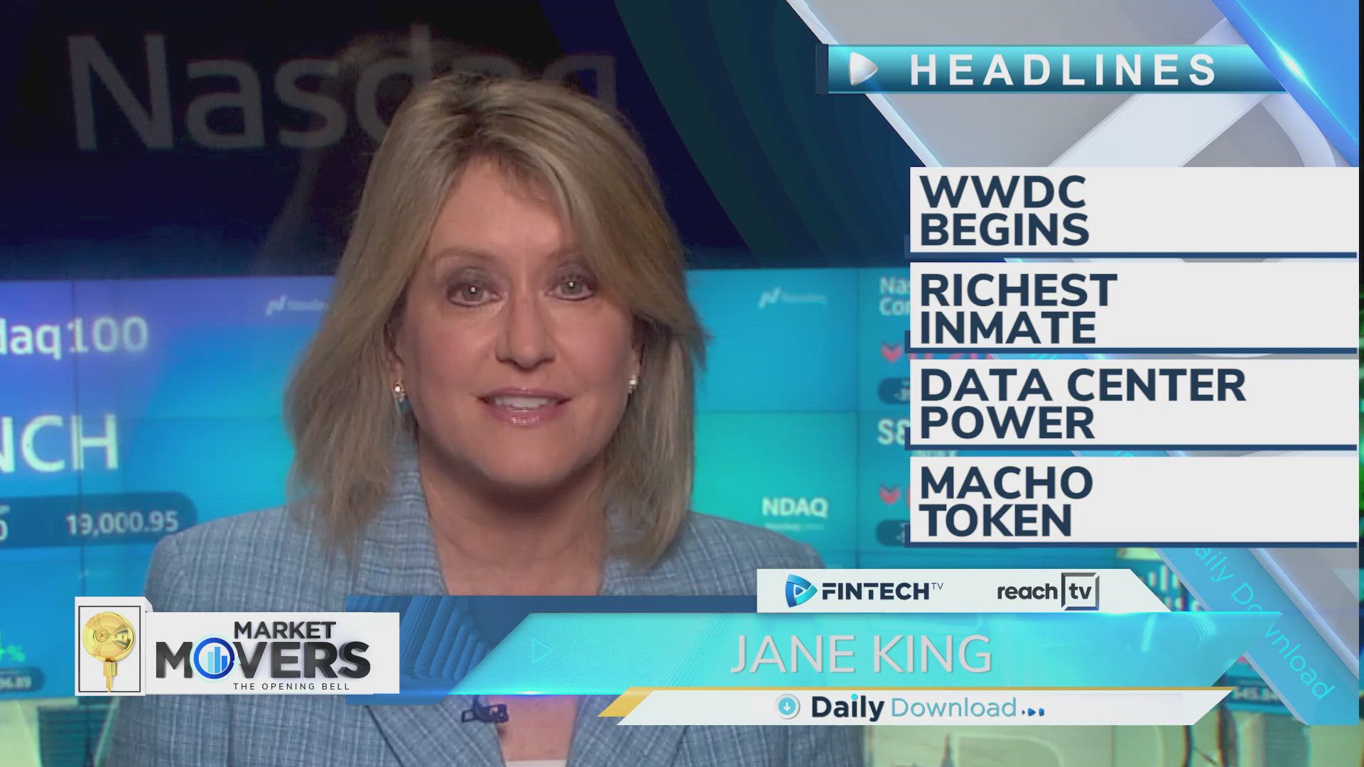 WWDC Begins, Richest inmate, Data center power, Macho Token