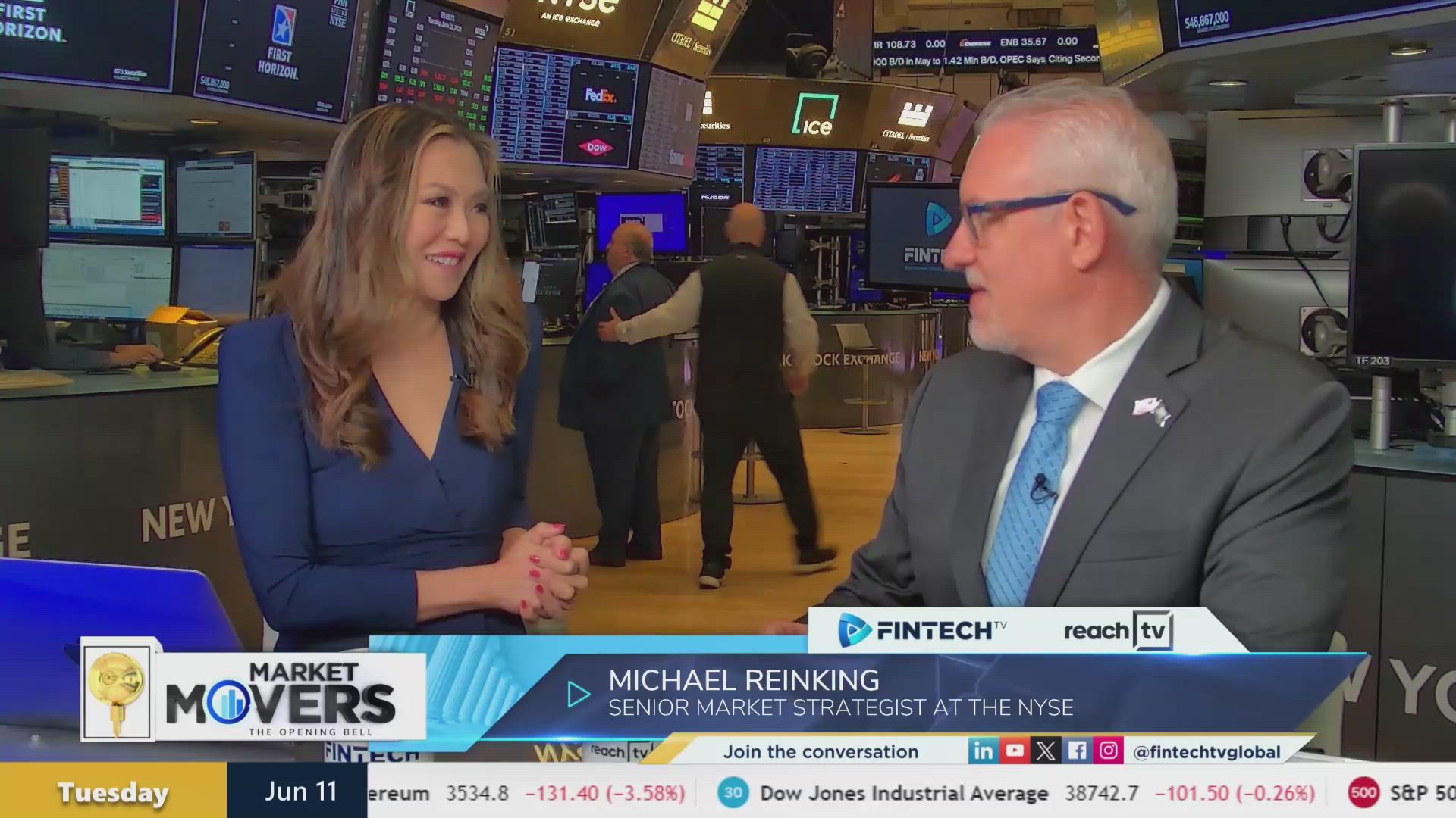 US inflation data and the federal reserve with Michael Reinking