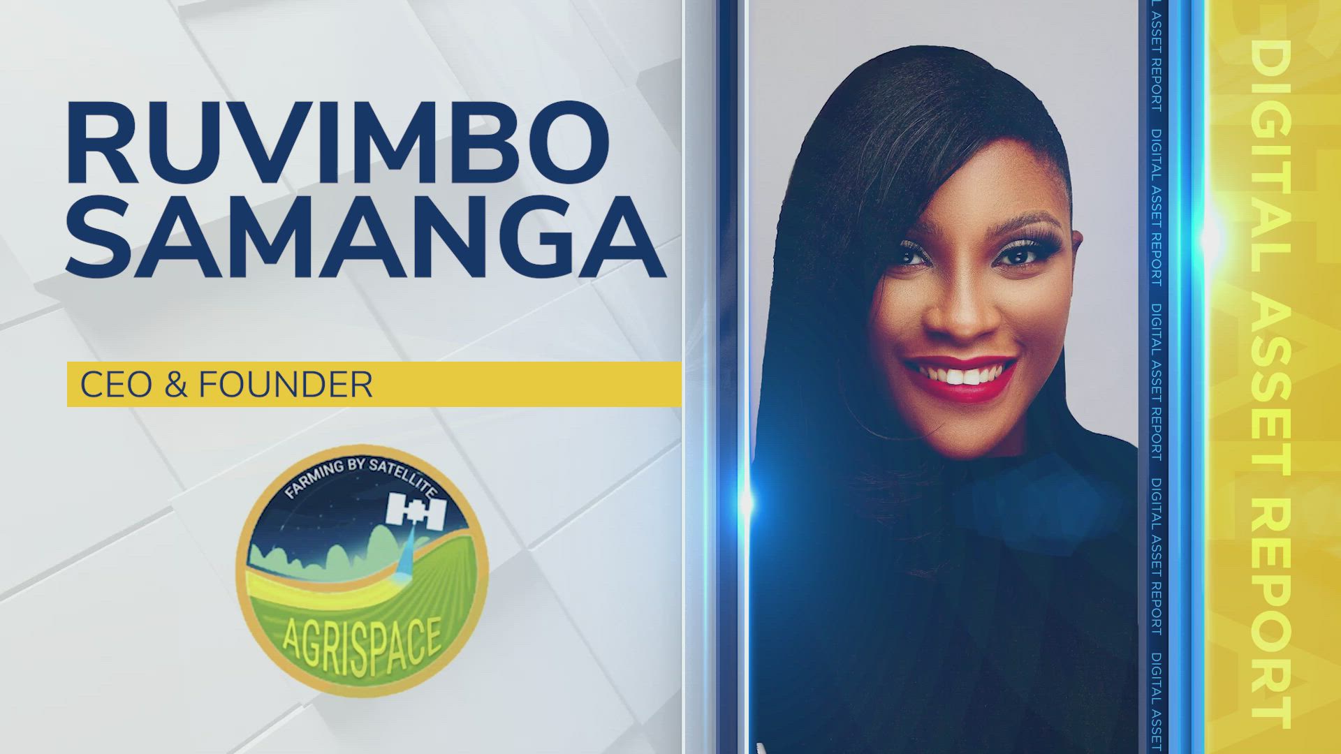 Ruvimbo Samanga, Founder & CEO at AgriSpace