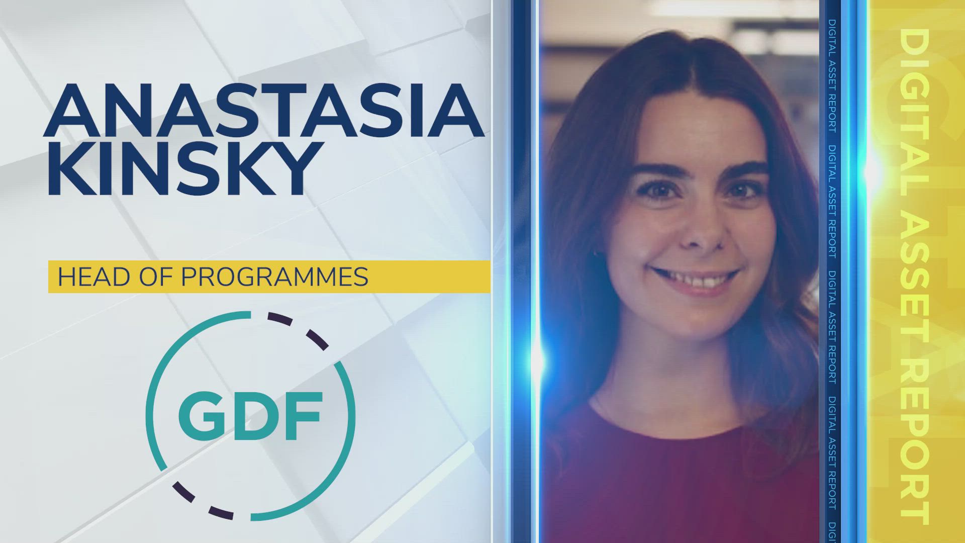 Anastasia Kinsky, Head of Programmes at GDF
