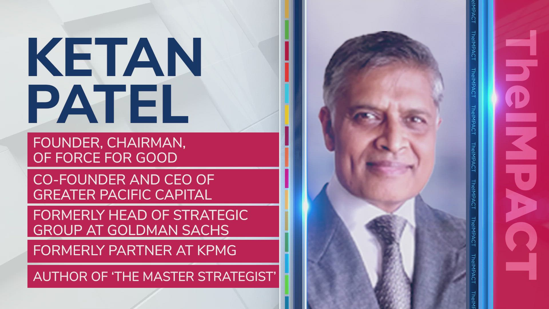 Ketan Patel, Founder & Chairman of Force for Good