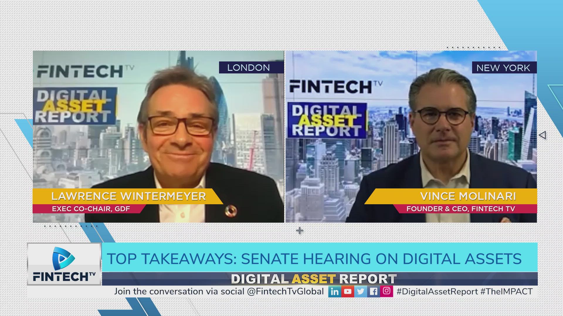 Top Takeaway from the Senate Hearing on Digital Assets with Lawrence Wintermeyer & Vince Molinari