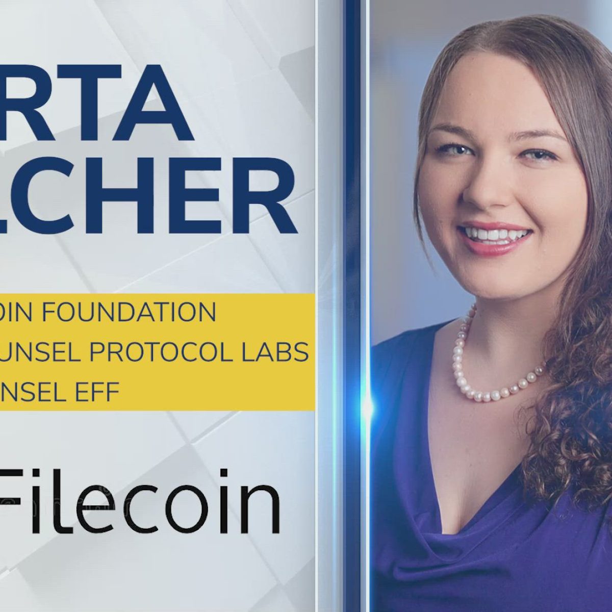 The Reality of a Cashless Society with Marta Belcher of Filecoin Foundation