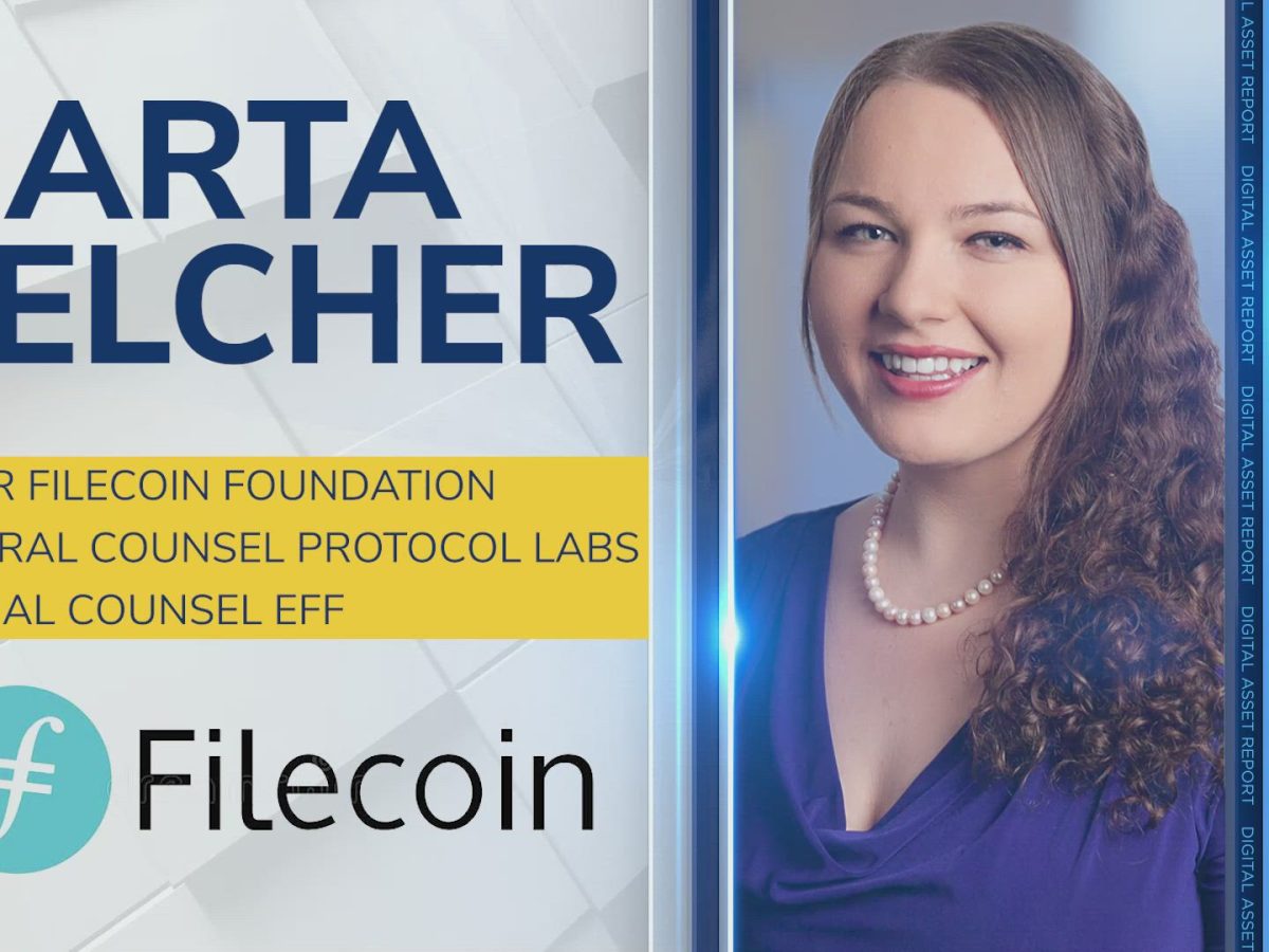 The Reality of a Cashless Society with Marta Belcher of Filecoin Foundation