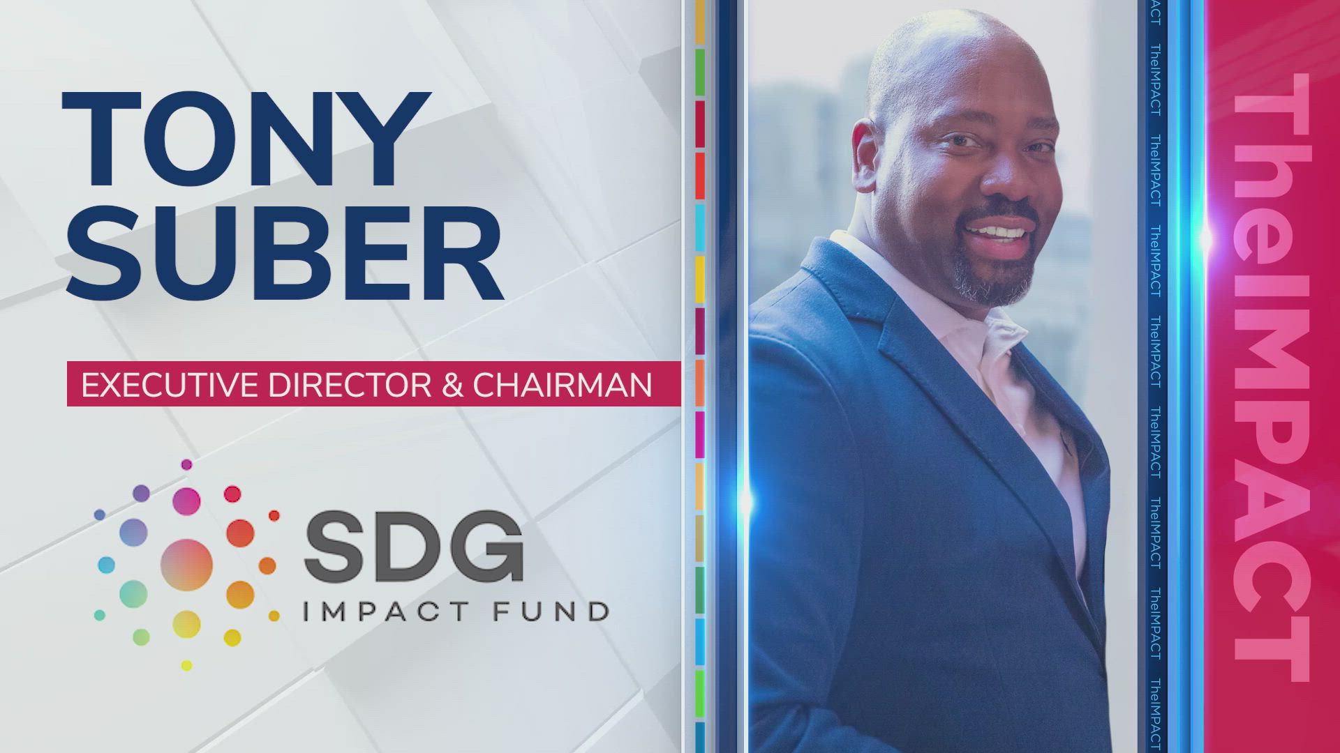 Donor Advised Fund with Tony Suber of SDG Impact Fund
