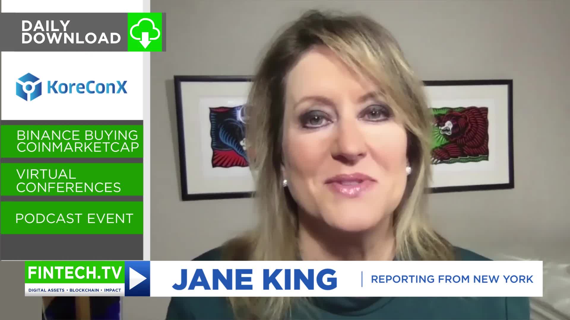 Daily Download: Binance Buying Coinmarketcap, Virtual Conferences, Podcast Event