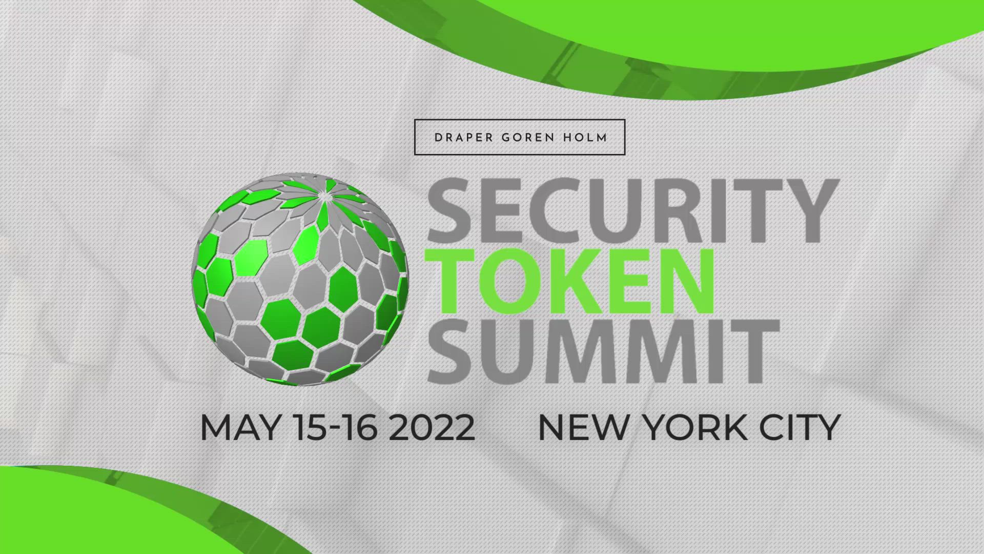 Security Token Summit – May 15 to 16