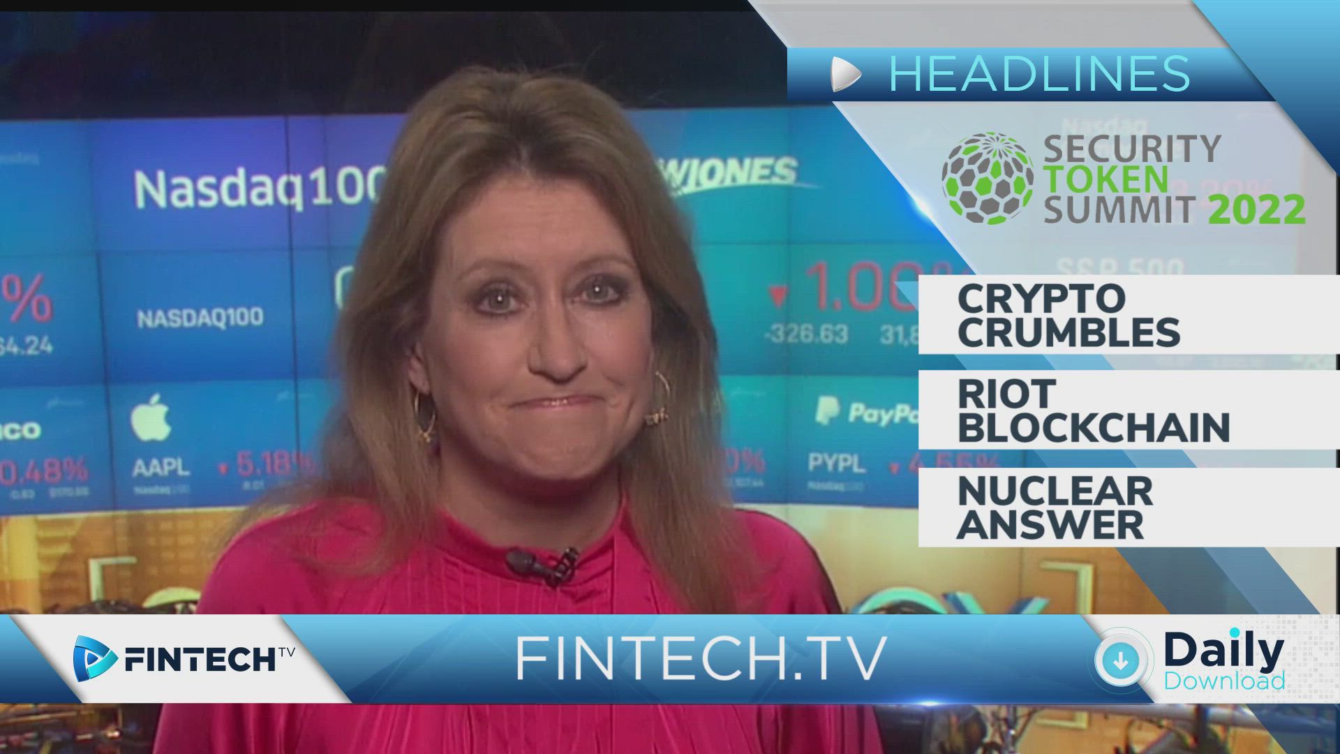 Crypto Prices Crumble, RIOT Earnings, Nuclear Energy
