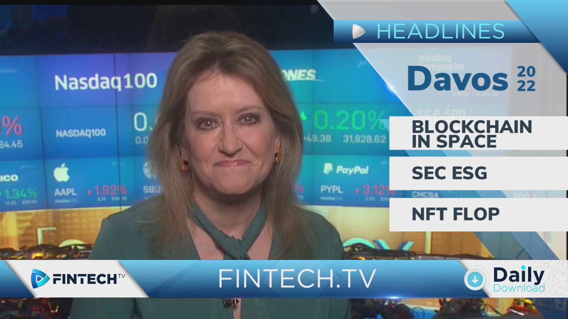 Davos Takeaways, Lockheed Martin and Filecoin Foundation Blockchain Nodes, SEC Cracking Down ESG Investment Claims, NFTs Flop