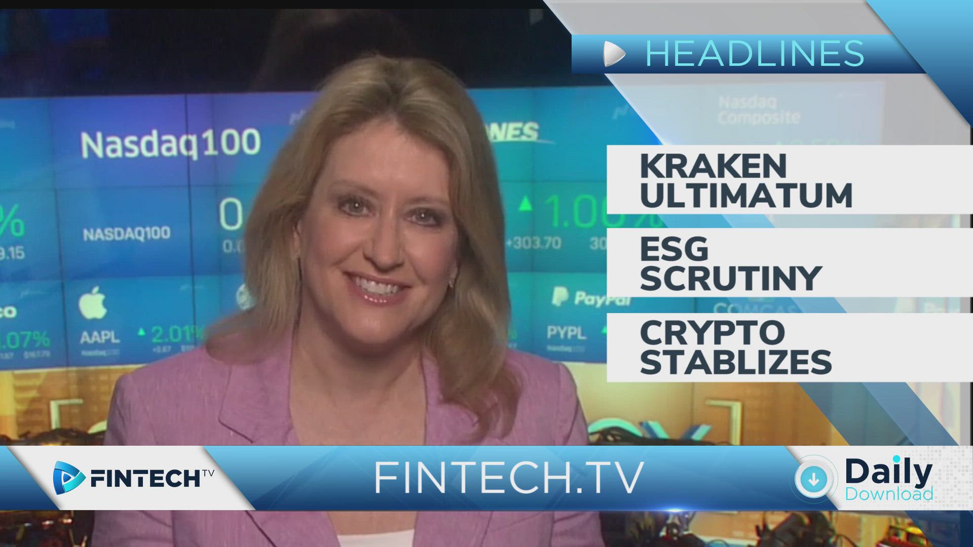 Kraken Ultimatum, ESG Scrutiny, BTC Remaining above $21K