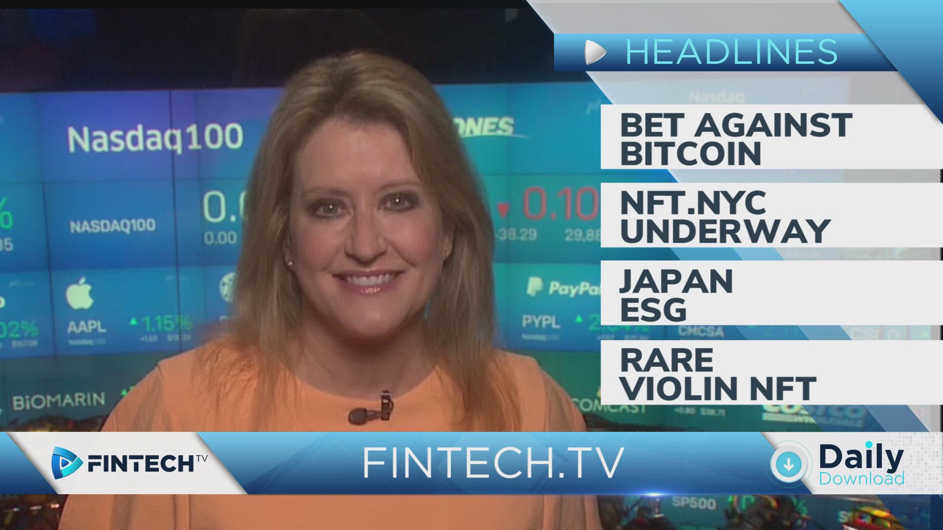First Short Bitcoin ETF, NFT NYC Confernce, Japan Lends $40B for ESG, Stradivarius Violin NFTs