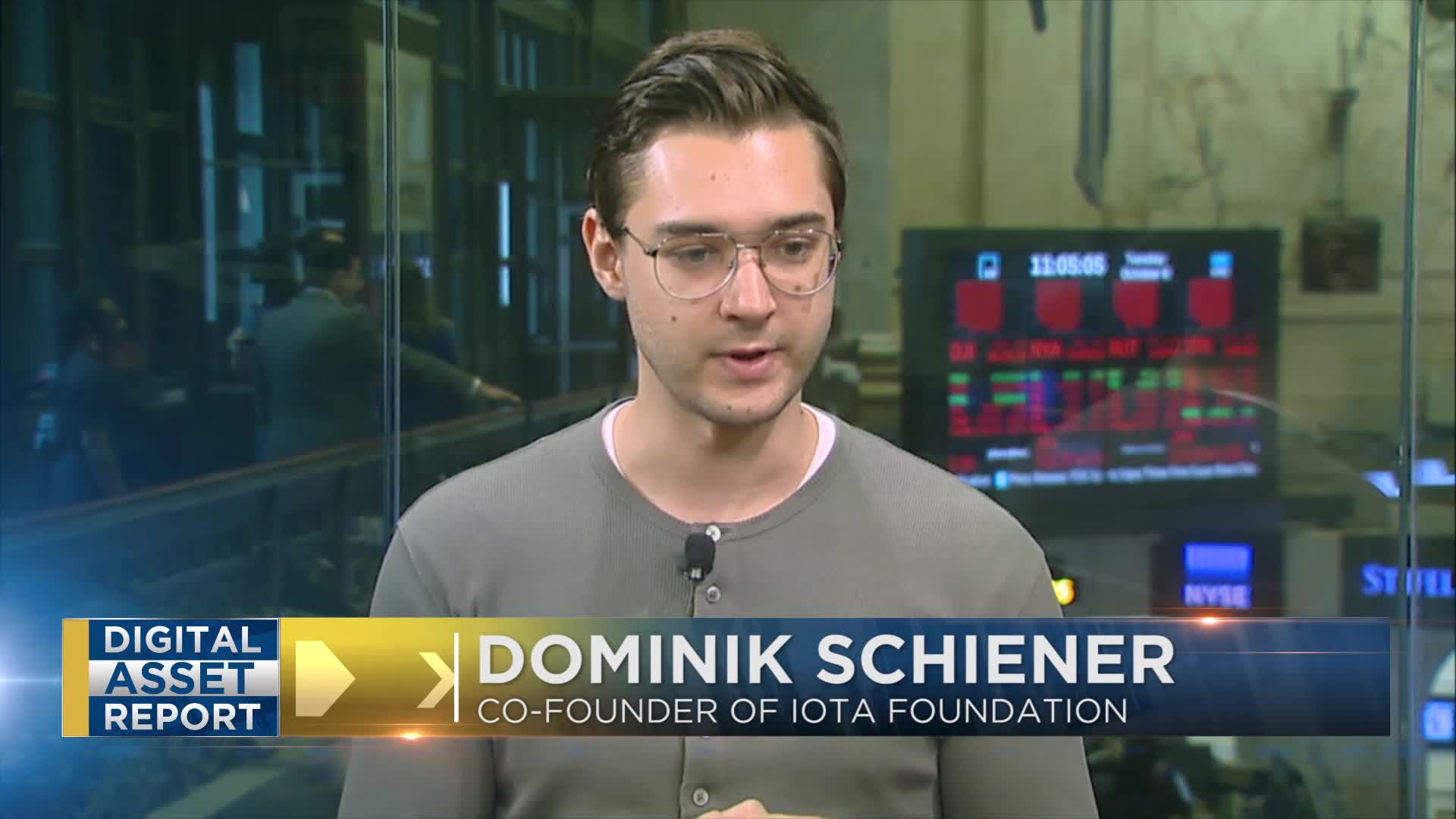DOMINIK SCHIENER, CO-FOUNDER OF IOTA FOUNDATION