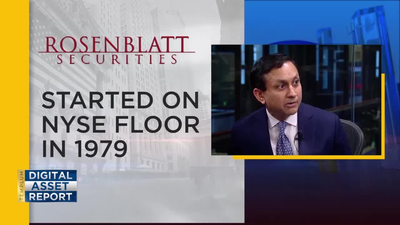 Vikas Shah from Rosenblatt Securities Discusses Digital Securities and Capital Formation