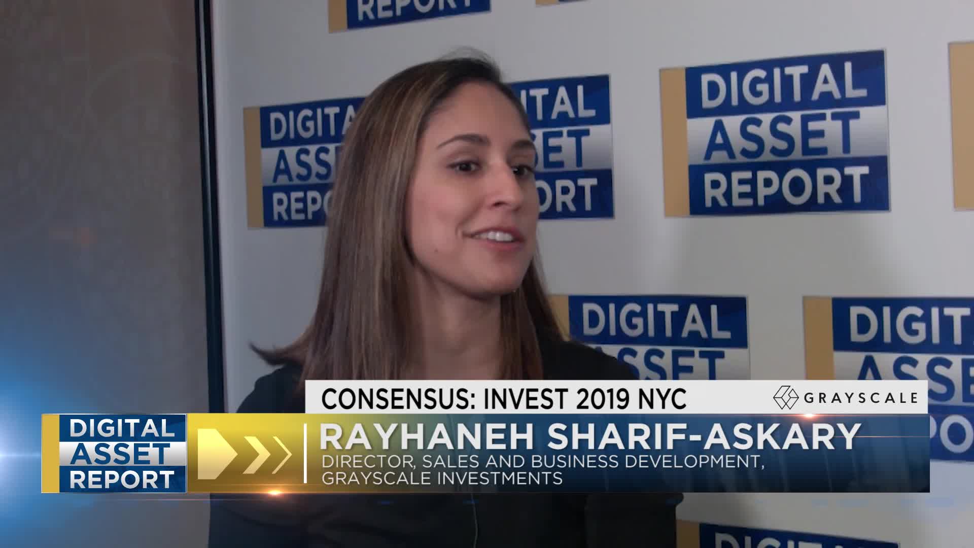 Rayhaneh Sharif-Askary, Grayscale at CONSENSUS: INVEST NYC