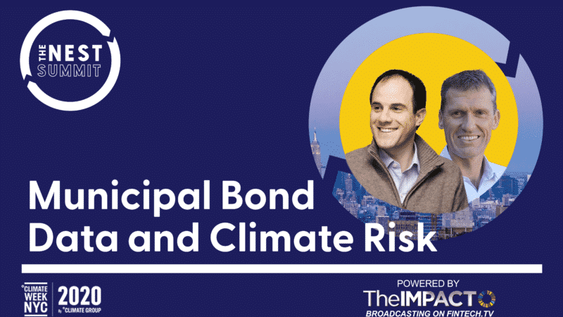 Municipal Bond Data and Climate Risk
