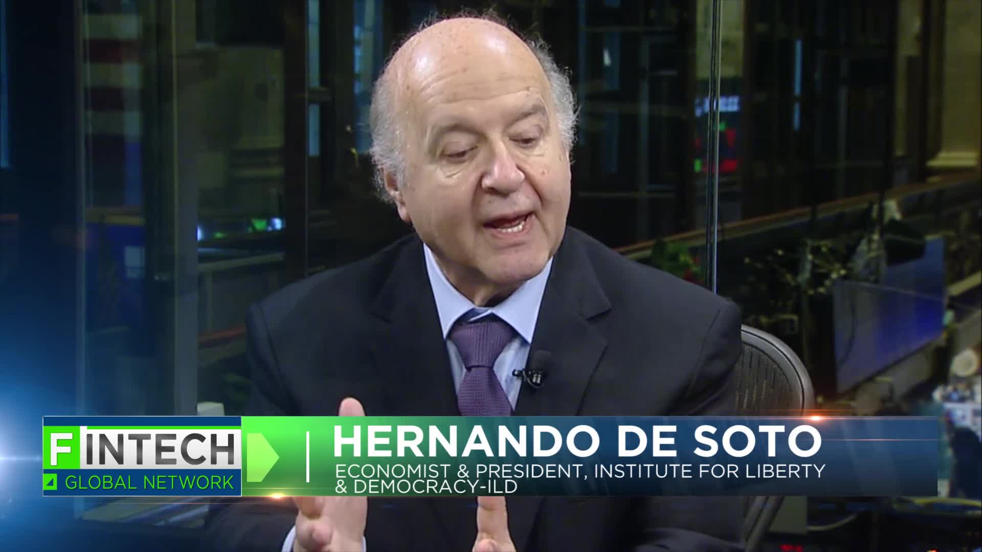 Hernando De Soto, President-Institute for Liberty and Democracy and the Fight for Property Rights