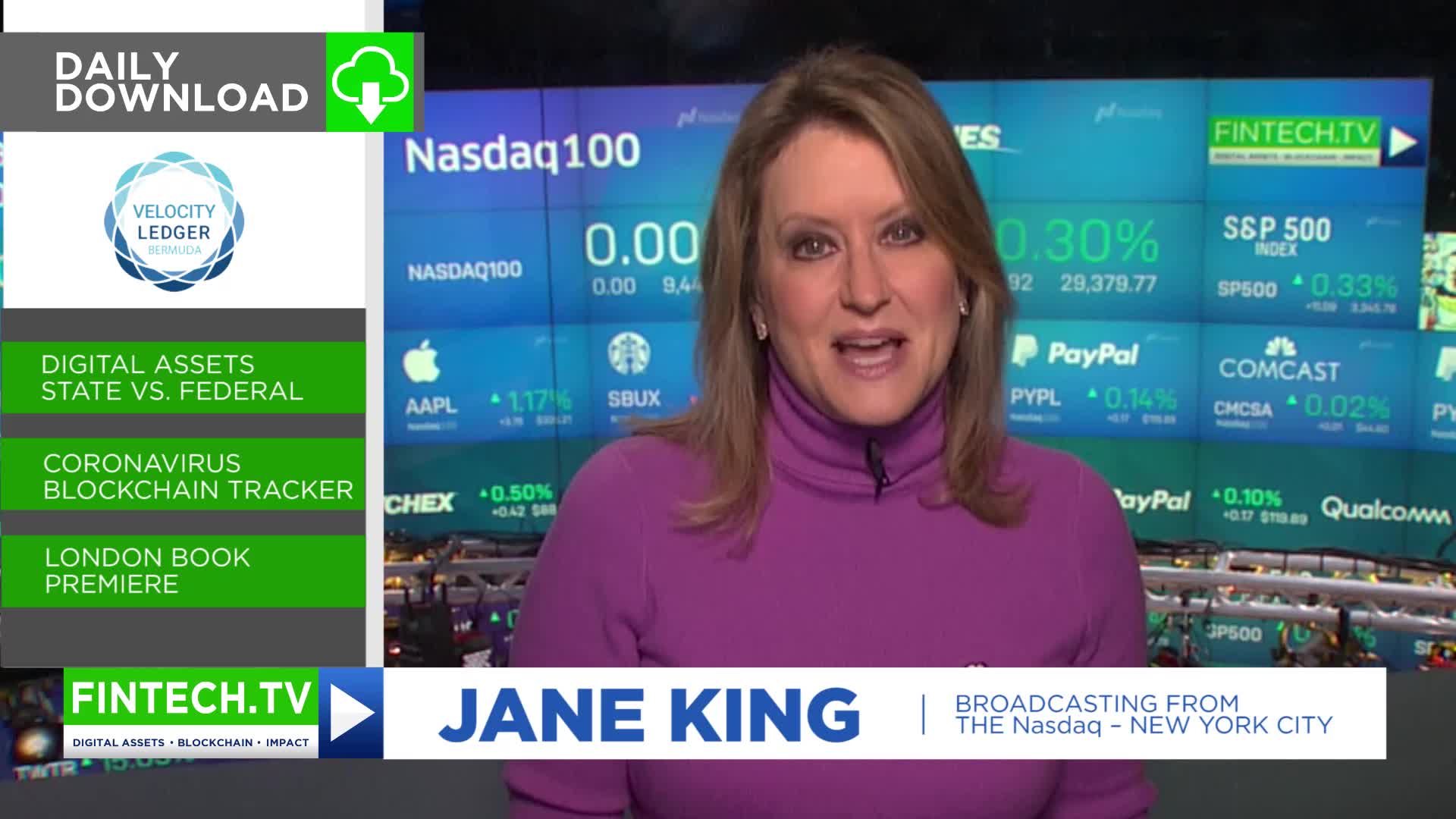 Daily Download:  Digital Assets-State Vs. Federal, Coronavirus & Blockchain plus London Blockchain Book Premiere