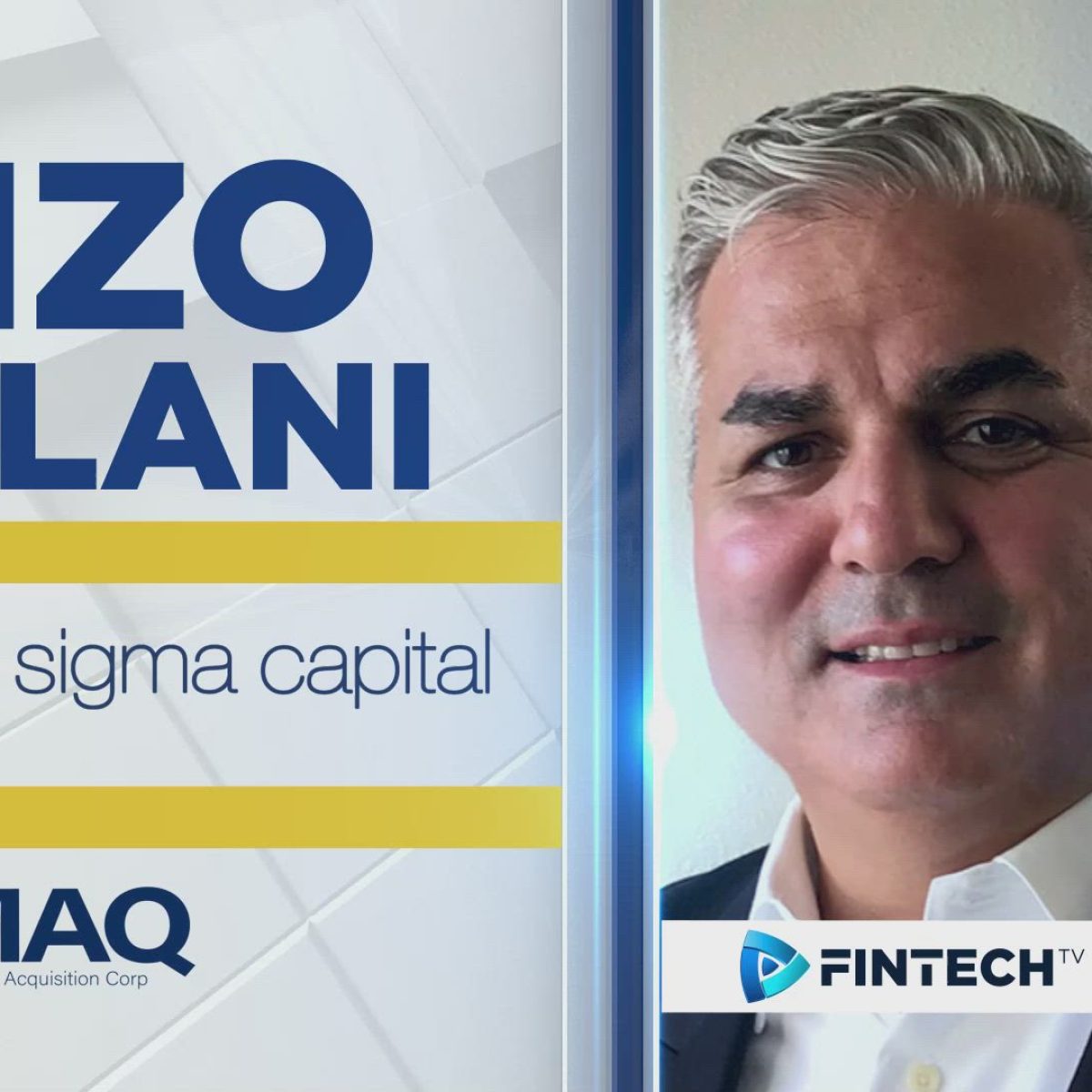 Enzo Villani on Blockchain Moon Acquisition Corp (BMAQ) and Alpha Sigma  Capital Fund