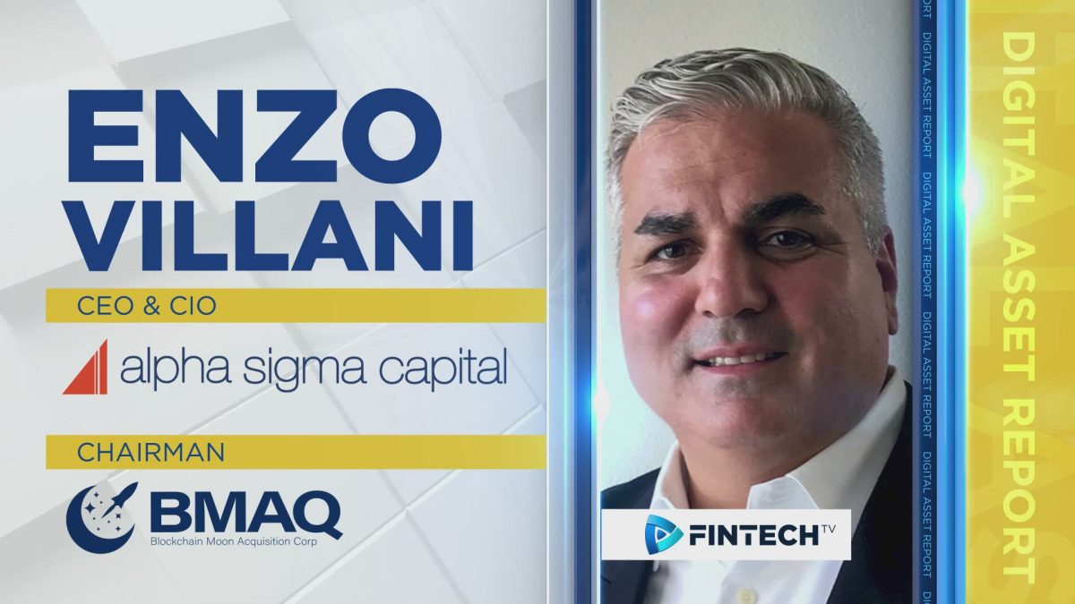 Enzo Villani on Blockchain Moon Acquisition Corp (BMAQ) and Alpha Sigma  Capital Fund