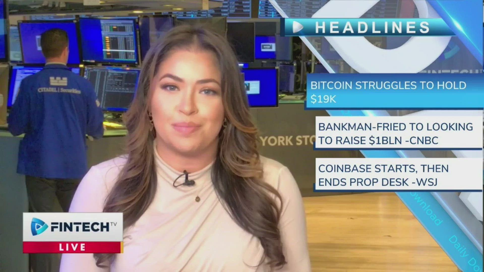 Bitcoin Prices, FTX to Raise $1B, Coinbase Proprietary Trading Test