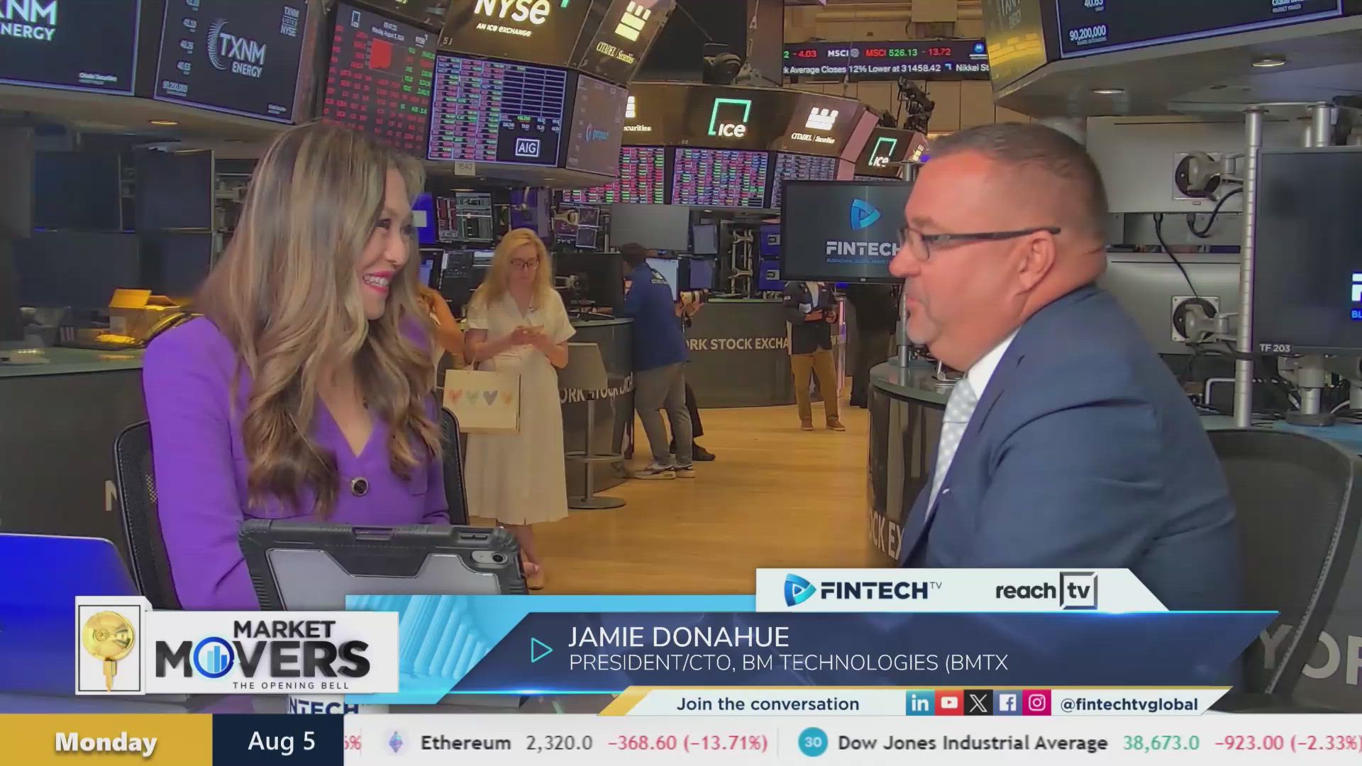 Servicing higher education using AI and data with Jamie Donahue, President and CTO of BM Technologies (BMTX)