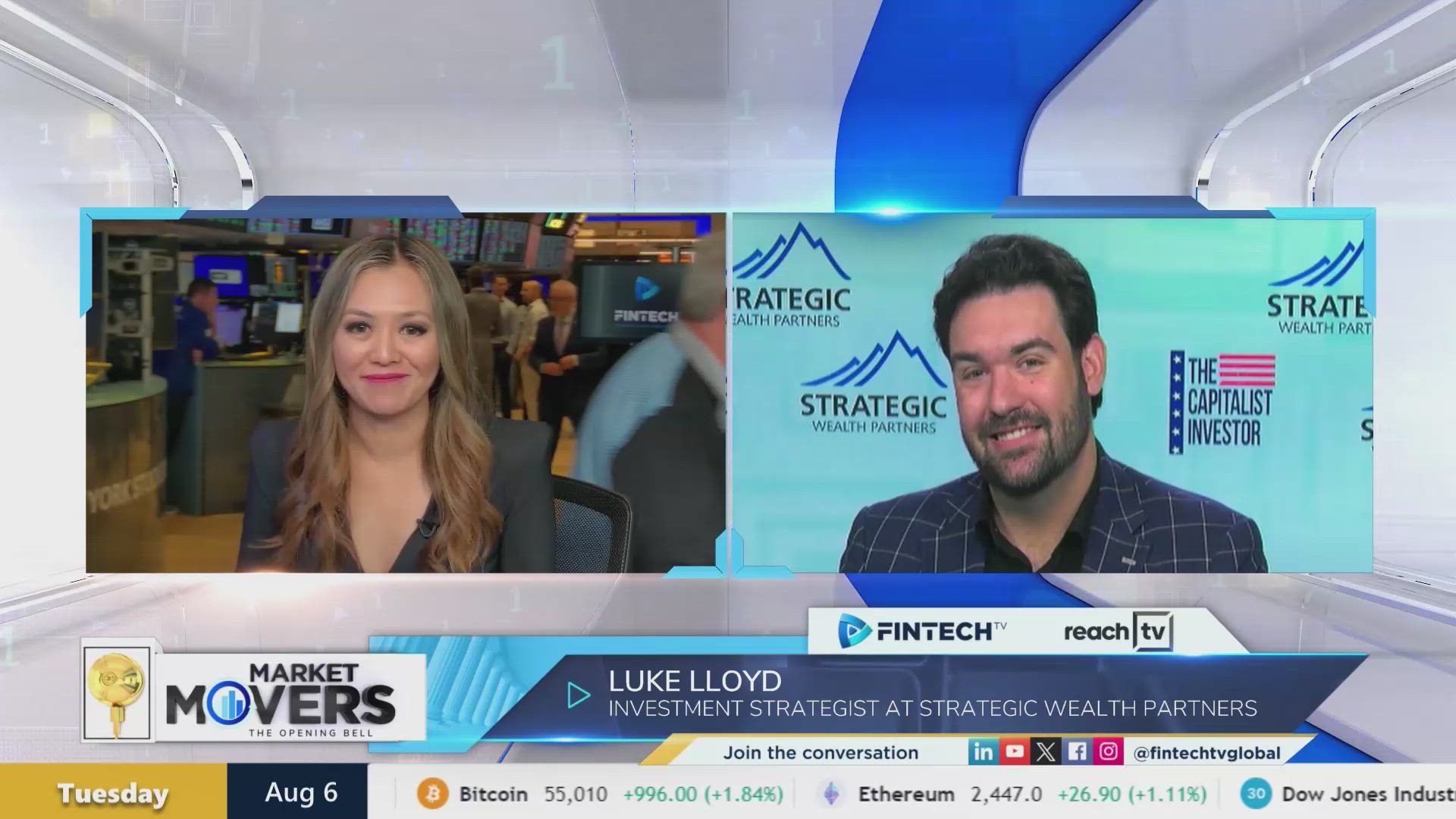 Market crash: geopolitics and FED predictions with Luke Lloyd, Investment Strategist at Strategic Wealth Partners