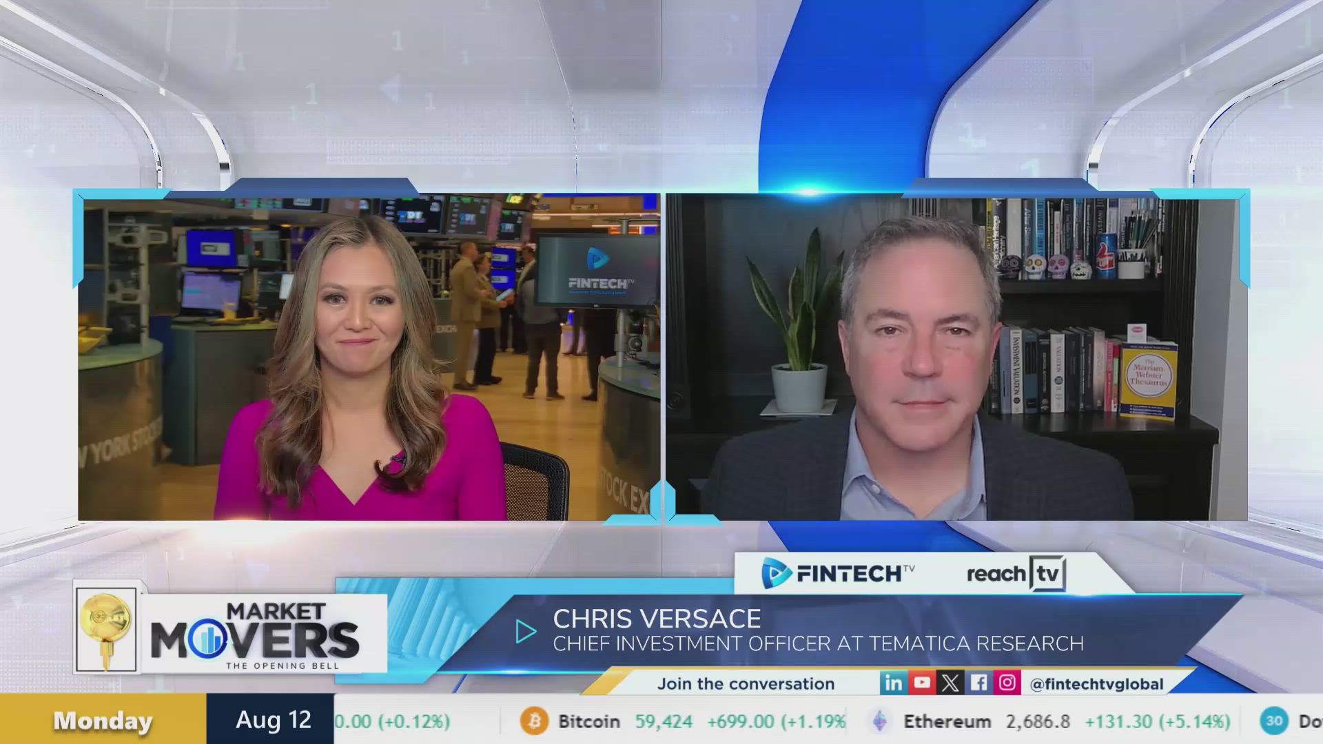 Assessing rate cut expectations and market volatility with Chris Versace, CIO of Tematica Research