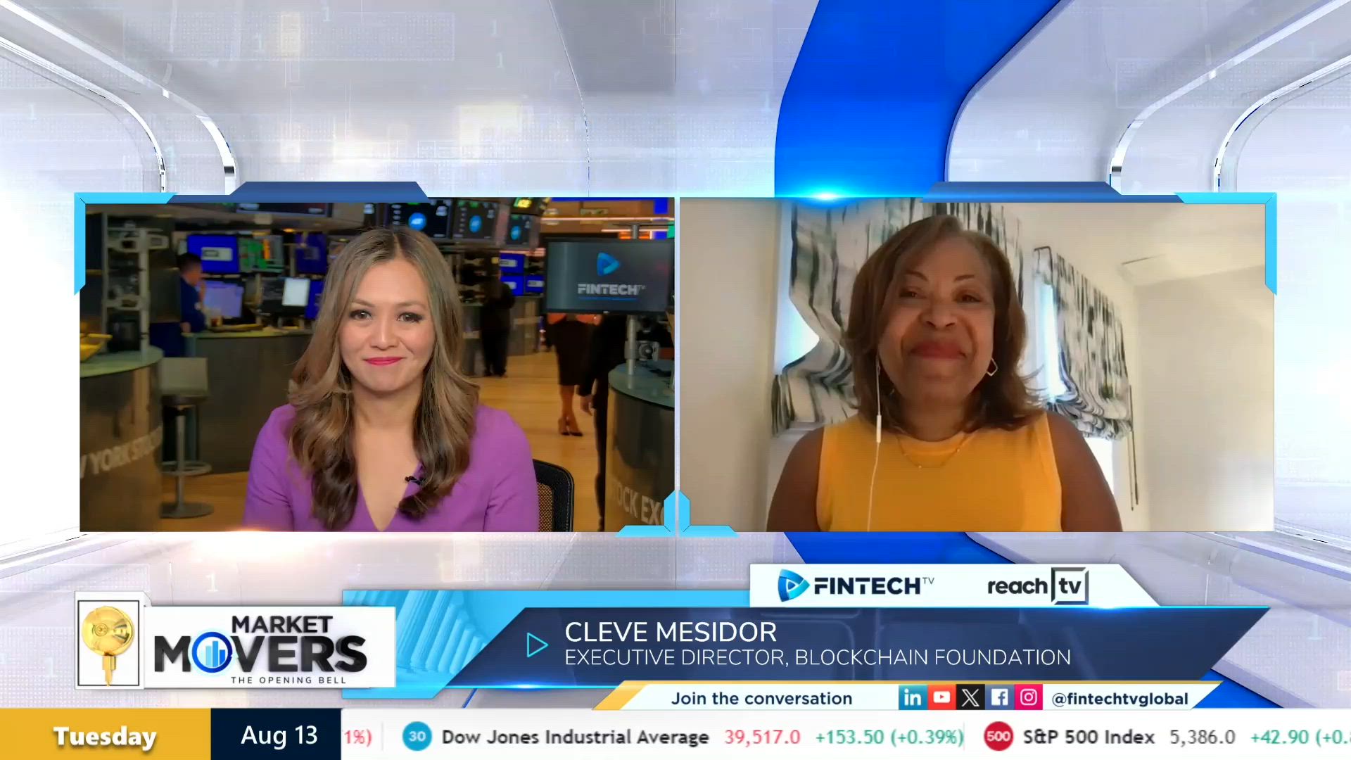 Crypto and blockchain policy at the forefront of politics with Cleve Mesidor, Executive Director, Blockchain Foundation