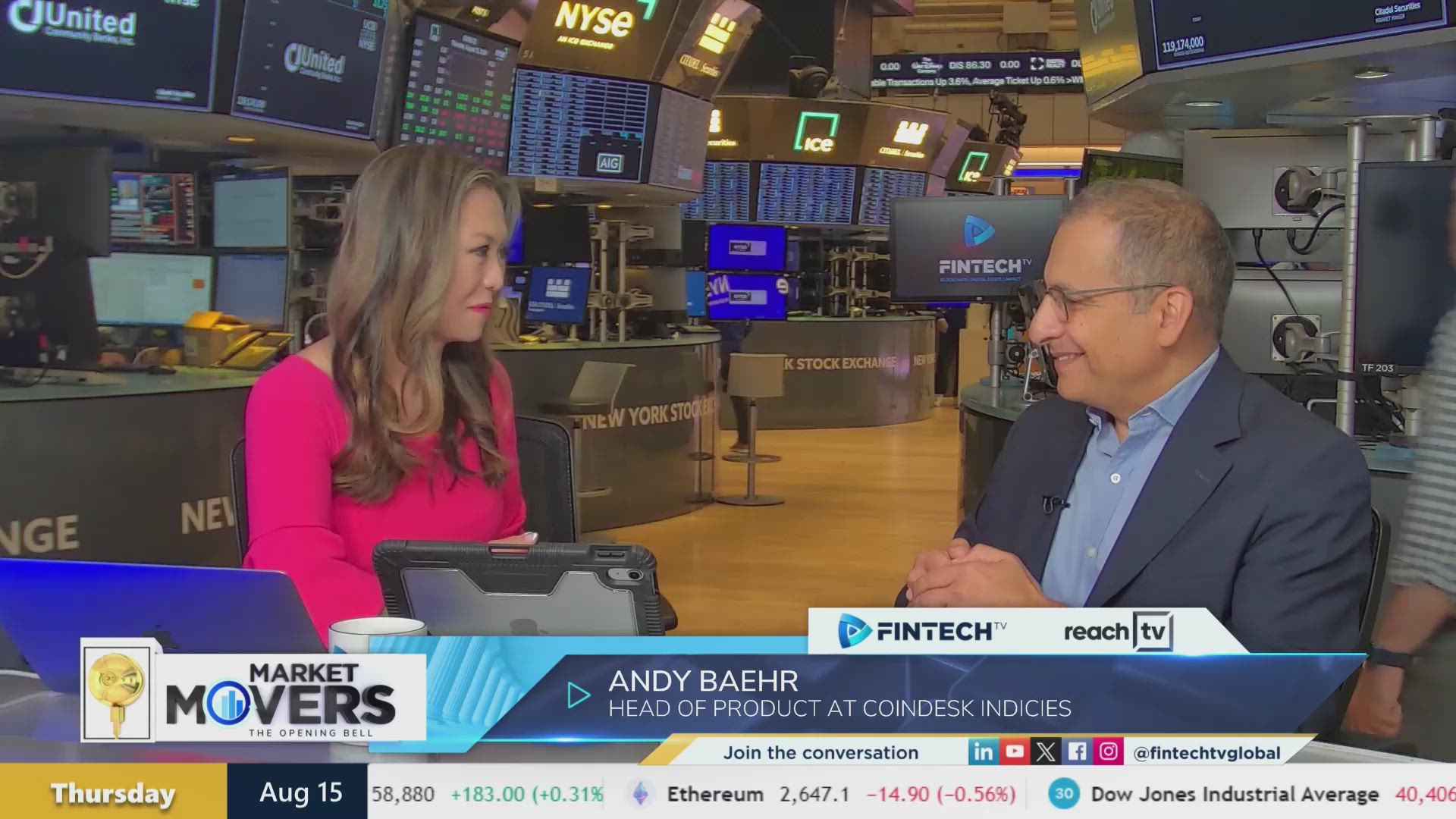 Crypto’s sharp recovery after a sub $50,000 low with Andy Baehr, Head of Product, Coindesk Indices