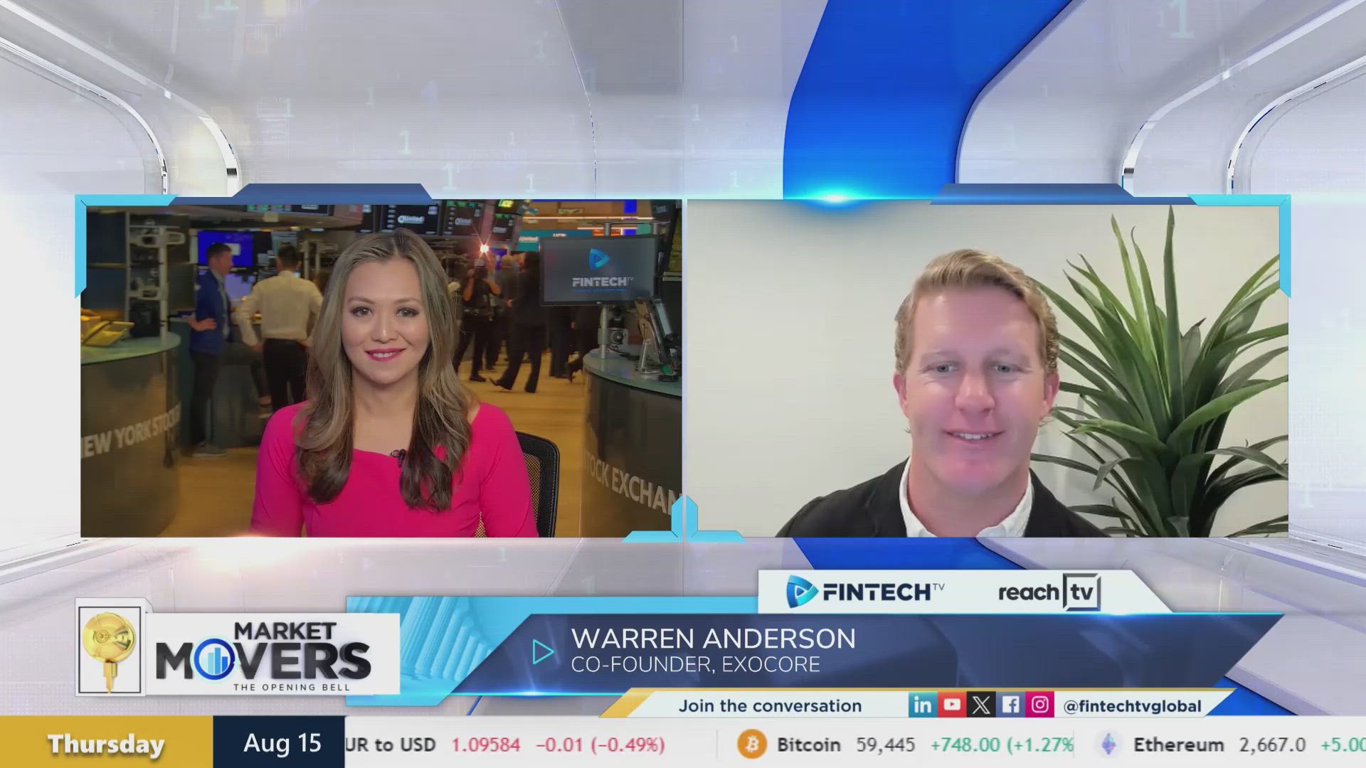 The intersection of politics, regulations, and crypto with Warren Anderson, Co-Founder, Exocore