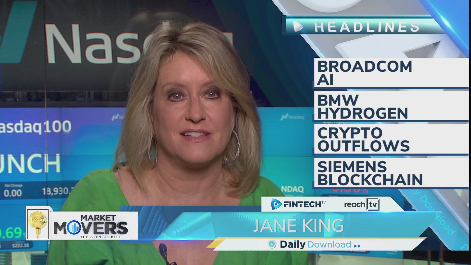 Broadcom AI, BMW Hydrogen, Crypto Outflows, Siemens Blockchain